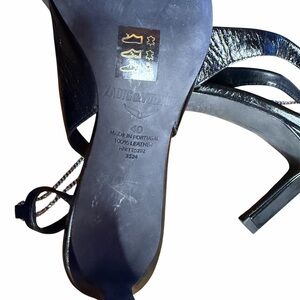 Zadig & Voltaire Women's Black Leather Strappy Heels